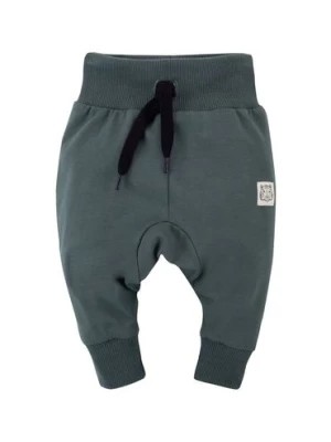 Zdjęcie produktu Bawełniane spodnie chłopięce  - zielone Pinokio