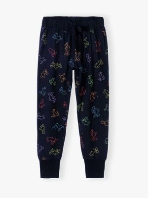 Zdjęcie produktu Bawełniane spodnie od piżamy damskie Mickey Mouse-czarne