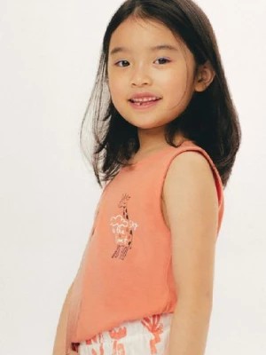 Zdjęcie produktu Bawełniany bluzka na ramiączka dla dziewczynki 5.10.15.