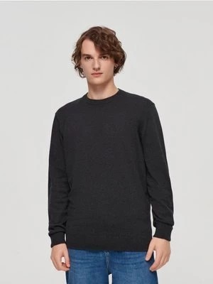 Zdjęcie produktu Bawełniany sweter regular fit czarny House