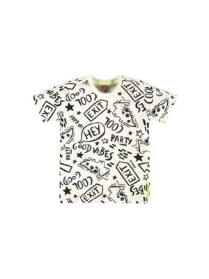 Zdjęcie produktu Bawełniany t-shirt chłopięcy we wzory Up Baby