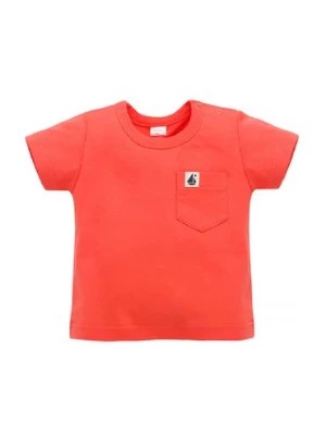 Zdjęcie produktu Bawełniany t-shirt dla chłopca Sailor czerwony Pinokio