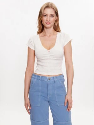 Zdjęcie produktu BDG Urban Outfitters T-Shirt BDG AIMEE POINTELLE TOP 76468321 Biały Slim Fit