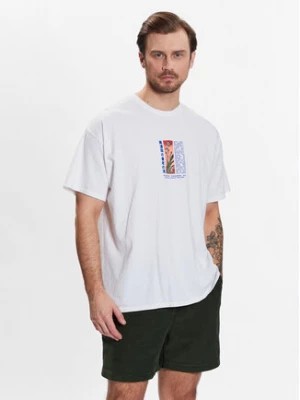 Zdjęcie produktu BDG Urban Outfitters T-Shirt BDG WHITE HOKUSAI PALM 76741438 Biały Relaxed Fit