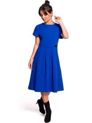 Zdjęcie produktu Be Wear Sukienka w kolorze niebieskim rozmiar: XXL/3XL