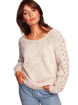 Zdjęcie produktu Be Wear Sweter w kolorze beżowym rozmiar: L/XL