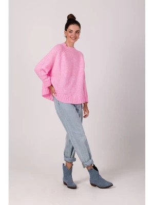 Zdjęcie produktu Be Wear Sweter w kolorze różowym rozmiar: onesize