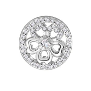 Zdjęcie produktu Beads srebrny z cyrkoniami - Dots Dots - Biżuteria YES
