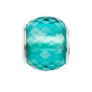 Zdjęcie produktu Beads srebrny ze szkłem - Dots Dots - Biżuteria YES