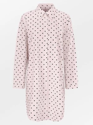 Zdjęcie produktu Becksöndergaard Sukienka "Dot Cora" w kolorze różowym ze wzorem rozmiar: M