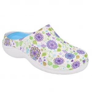 Zdjęcie produktu Befado obuwie damskie - flower 3 white / purple 154D103 białe fioletowe
