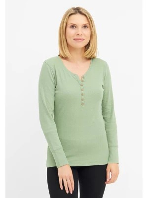 Zdjęcie produktu Bench Koszulka "Stine" w kolorze zielonym rozmiar: 44