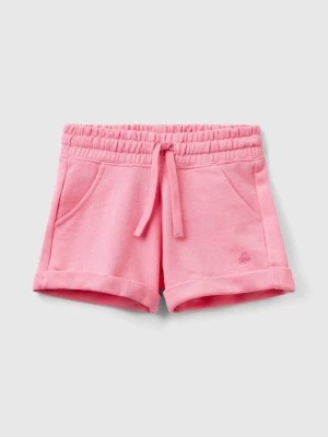 Zdjęcie produktu Benetton, 100% Cotton Sweat Shorts, size 2XL, Pink, Kids United Colors of Benetton