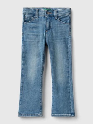 Zdjęcie produktu Benetton, Five Pocket Flared Jeans, size 90, Light Blue, Kids United Colors of Benetton
