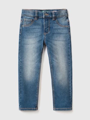 Zdjęcie produktu Benetton, Five-pocket Slim Fit Jeans, size 110, Dark Blue, Kids United Colors of Benetton