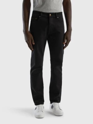 Zdjęcie produktu Benetton, Five Pocket Slim Fit Jeans, size 28, Black, Men United Colors of Benetton
