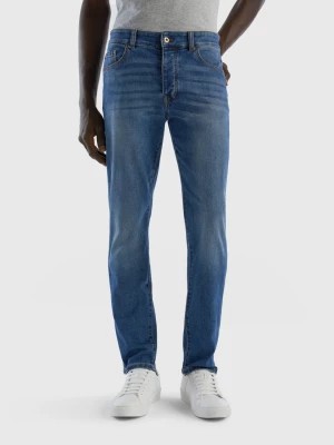 Zdjęcie produktu Benetton, Five Pocket Slim Fit Jeans, size 38, Blue, Men United Colors of Benetton
