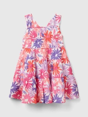 Zdjęcie produktu Benetton, Flowy Floral Dress, size S, Multi-color, Kids United Colors of Benetton