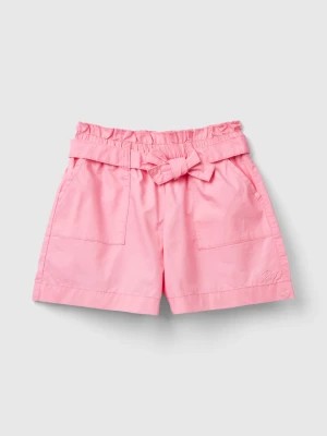 Zdjęcie produktu Benetton, Paperbag Shorts, size XL, Pink, Kids United Colors of Benetton