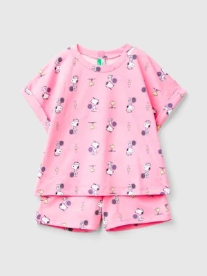 Zdjęcie produktu Benetton, ©peanuts Pyjama Shorts, size L, Pink, Kids United Colors of Benetton
