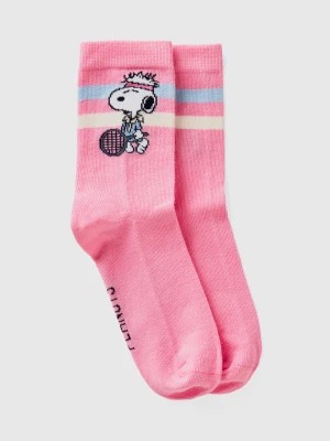 Zdjęcie produktu Benetton, Pink Snoopy ©peanuts Socks, size 30-34, Pink, Kids United Colors of Benetton