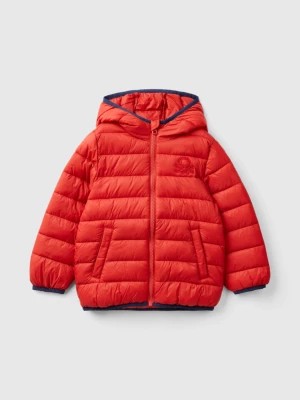 Zdjęcie produktu Benetton, "rain Defender" Jacket In Nylon, size 104, Brick Red, Kids United Colors of Benetton