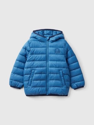 Zdjęcie produktu Benetton, "rain Defender" Jacket In Nylon, size 110, Blue, Kids United Colors of Benetton