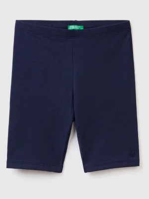 Zdjęcie produktu Benetton, Short Leggings In Stretch Cotton, size 2XL, Dark Blue, Kids United Colors of Benetton