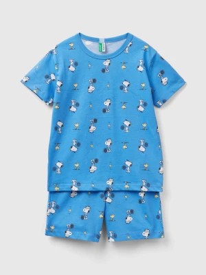 Zdjęcie produktu Benetton, Short Snoopy ©peanuts Pyjamas, size XS, Light Blue, Kids United Colors of Benetton