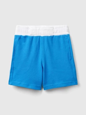 Zdjęcie produktu Benetton, Shorts With Drawstring, size 98, Blue, Kids United Colors of Benetton