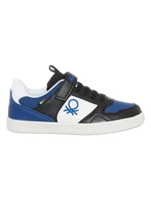Zdjęcie produktu Benetton Sneakersy w kolorze czarno-niebiesko-białym rozmiar: 31