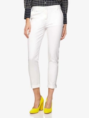 Zdjęcie produktu Benetton Spodnie w kolorze białym rozmiar: 32