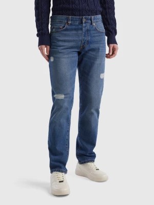 Zdjęcie produktu Benetton, Straight Fit Jeans, size 35, Light Blue, Men United Colors of Benetton