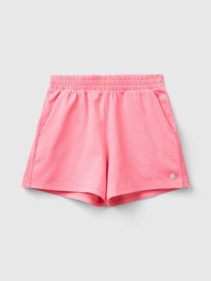 Zdjęcie produktu Benetton, Stretch Organic Cotton Shorts, size 2XL, Pink, Kids United Colors of Benetton