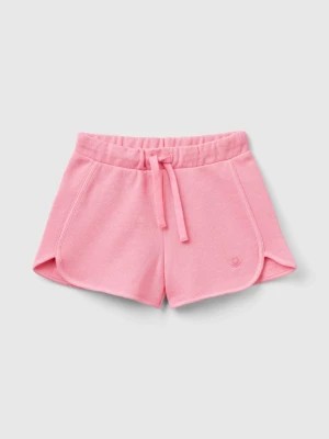 Zdjęcie produktu Benetton, Sweat Shorts In 100% Organic Cotton, size 98, Pink, Kids United Colors of Benetton