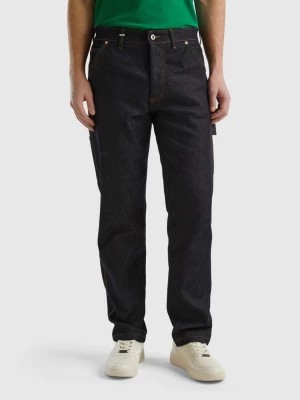 Zdjęcie produktu Benetton, Worker Style Jeans, size 44, Dark Blue, Men United Colors of Benetton