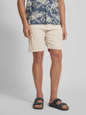 Zdjęcie produktu Bermudy o kroju slim fit w jednolitym kolorze model ‘LUTON’ Selected Homme