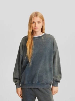 Zdjęcie produktu Bershka Bluza Oversize Kobieta Khaki
