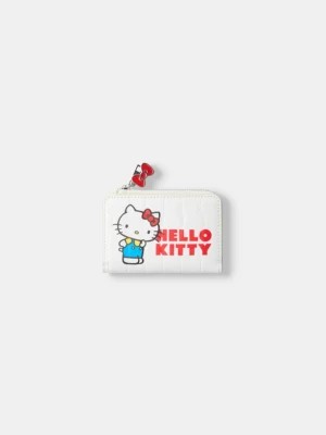 Zdjęcie produktu Bershka Portmonetka Z Nadrukiem Hello Kitty Kobieta Biały