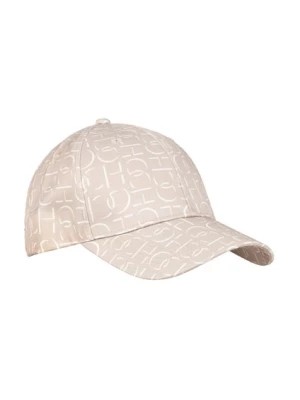 Zdjęcie produktu Beżowa czapka z daszkiem z monogramem unisex OCHNIK