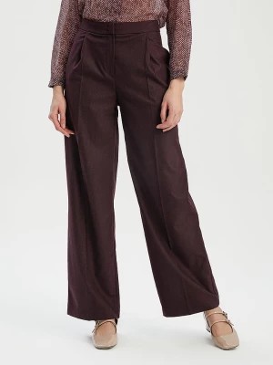 Zdjęcie produktu BGN Spodnie w kolorze bordowym rozmiar: 36