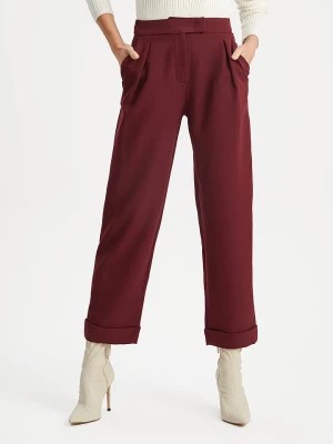 Zdjęcie produktu BGN Spodnie w kolorze bordowym rozmiar: 34