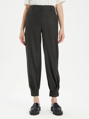 Zdjęcie produktu BGN Spodnie w kolorze ciemnozielonym rozmiar: 36