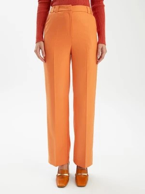 Zdjęcie produktu BGN Spodnie w kolorze pomarańczowym rozmiar: 40