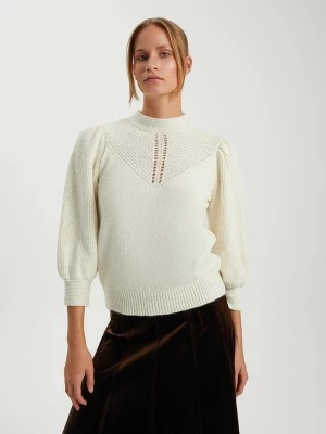 Zdjęcie produktu BGN Sweter w kolorze kremowym rozmiar: 40