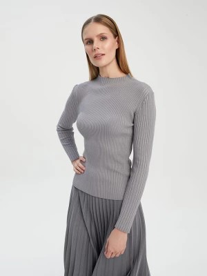 Zdjęcie produktu BGN Sweter w kolorze szarym rozmiar: 38