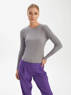 Zdjęcie produktu BGN Sweter w kolorze szarym rozmiar: 40