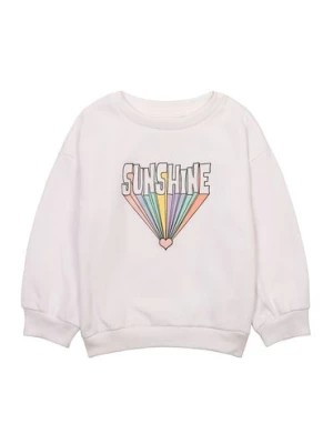 Zdjęcie produktu Biała bluza dziewczęca z napisem Sunshine Minoti