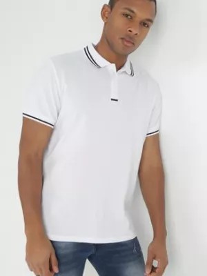Zdjęcie produktu Biała Koszulka z Krótkim Rękawem i Okrągłym Dekoltem Agrip