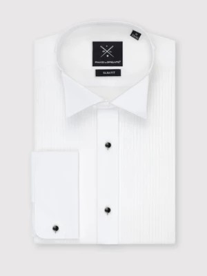 Zdjęcie produktu Biała smokingowa koszula męska Pako Lorente